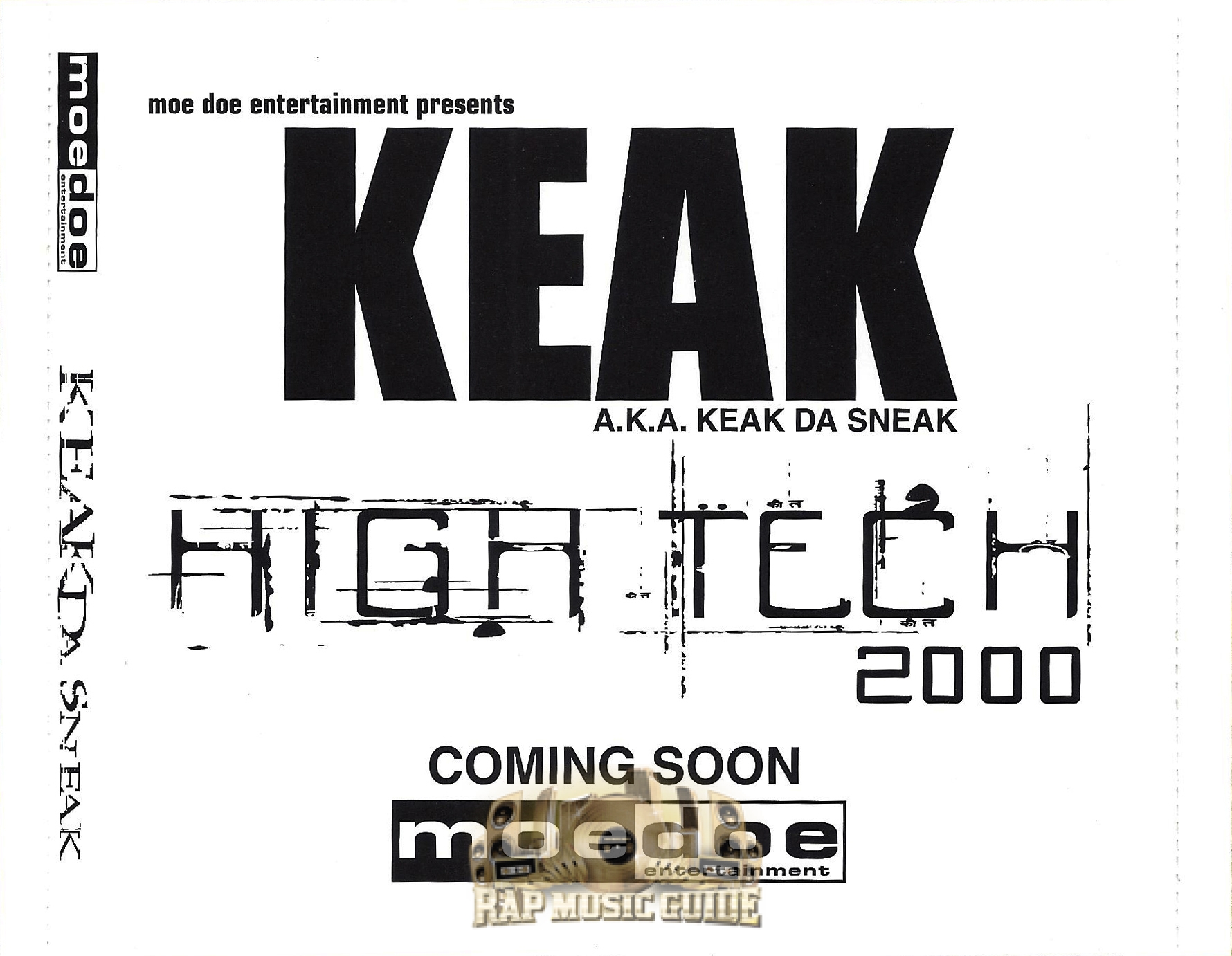 Keak Da Sneak Sneakacydal 1st Press. CD Rap Music Guide